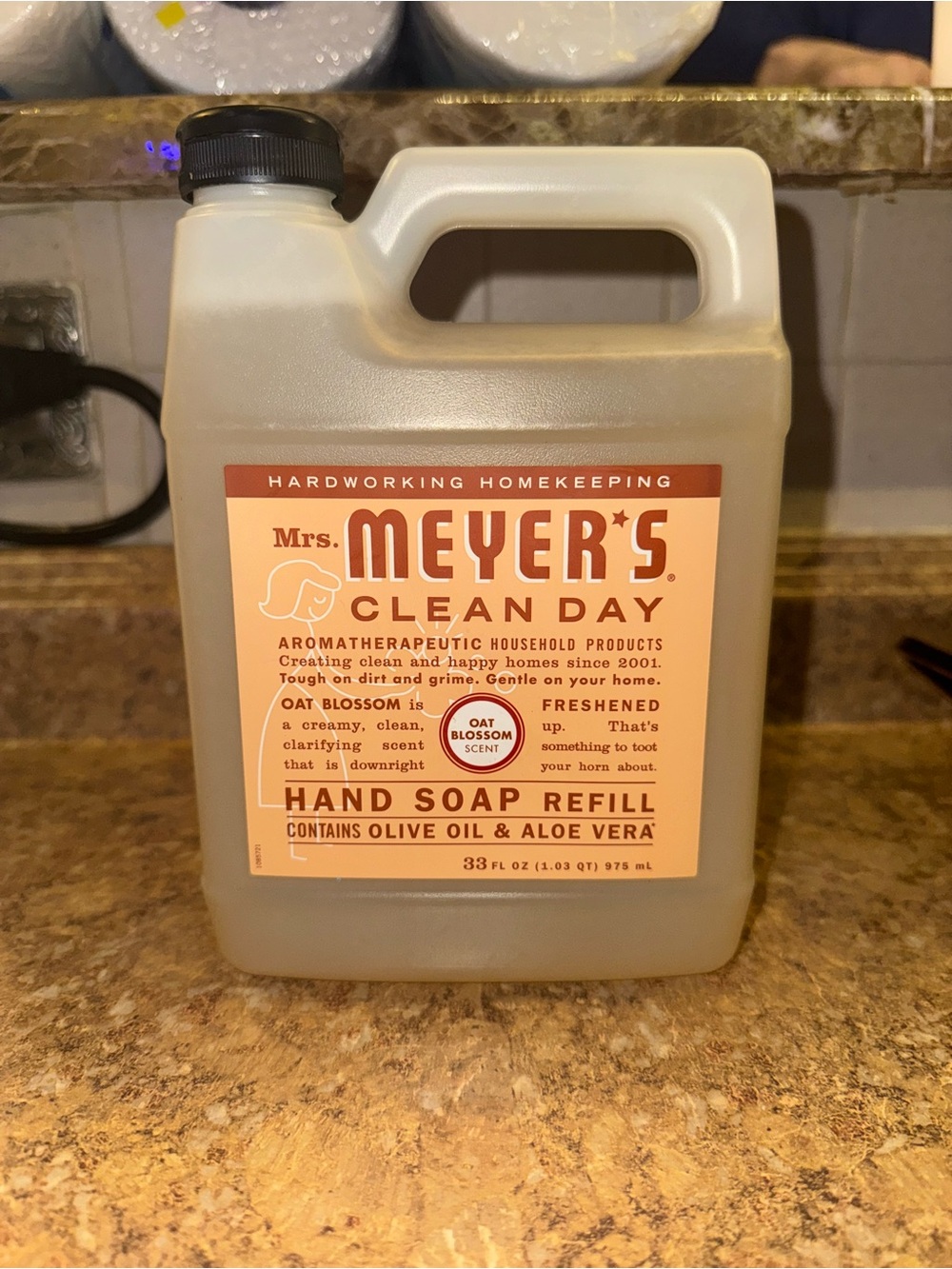 Mrs. Meyer's Clean Day Oat Blossom Hand Soap Refill 33 fl oz
